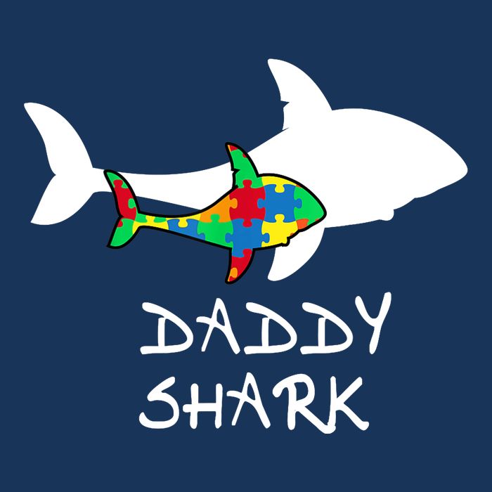 Daddy Shark Puzzle Piece Inspirational Autism Awareness Gift Cool Comfort Performance Bucket Hat