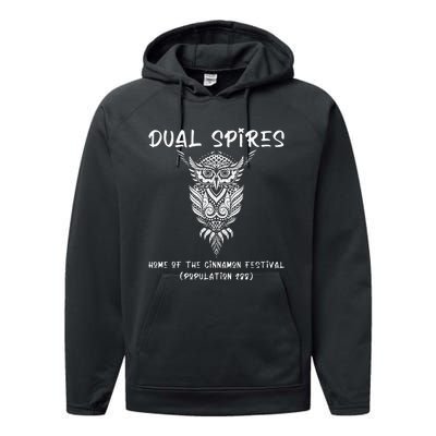 Dual Spires Psych Performance Fleece Hoodie