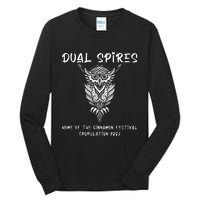 Dual Spires Psych Tall Long Sleeve T-Shirt