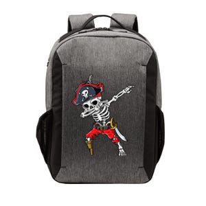 Dabbing Skeleton Pirate Halloween Kids Jolly Roger Vector Backpack