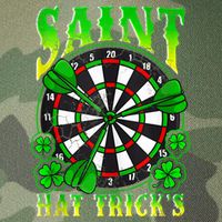 Darts St PatrickS Day St Hat Tricks Dart Board Legacy Tie Dye Trucker Hat