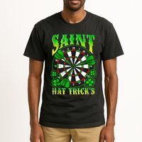 Darts St PatrickS Day St Hat Tricks Dart Board Tall T-Shirt