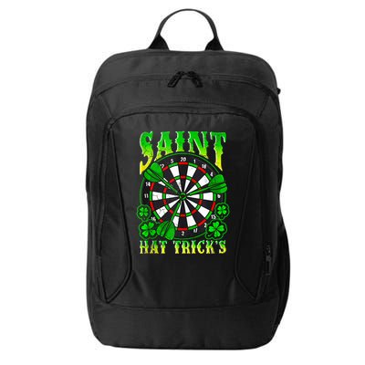 Darts St PatrickS Day St Hat Tricks Dart Board City Backpack