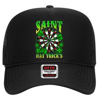 Darts St PatrickS Day St Hat Tricks Dart Board Trucker Hat