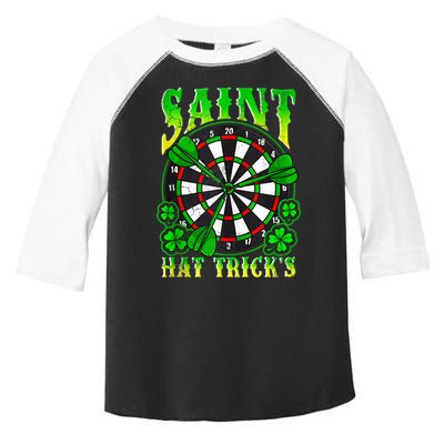 Darts St PatrickS Day St Hat Tricks Dart Board Toddler Fine Jersey T-Shirt