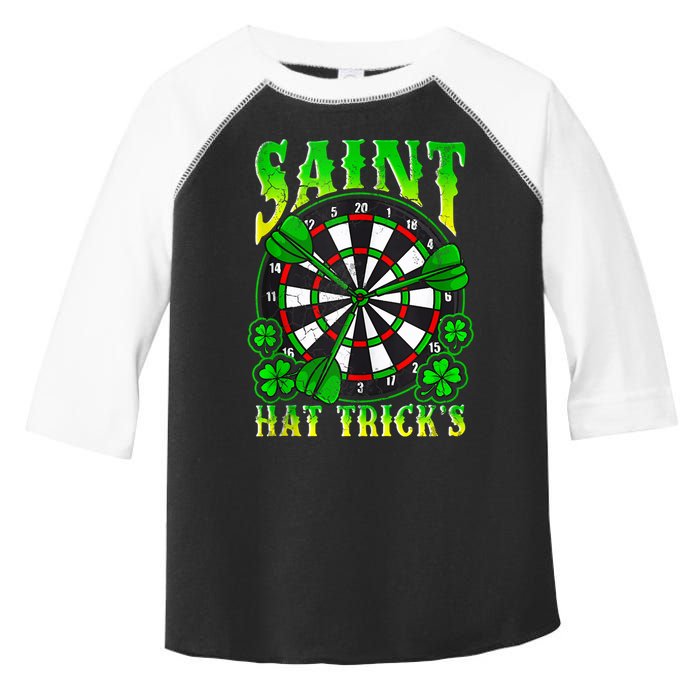Darts St PatrickS Day St Hat Tricks Dart Board Toddler Fine Jersey T-Shirt