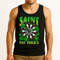 Darts St PatrickS Day St Hat Tricks Dart Board Tank Top