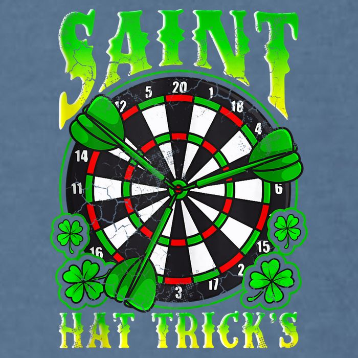 Darts St PatrickS Day St Hat Tricks Dart Board Garment-Dyed Sweatshirt