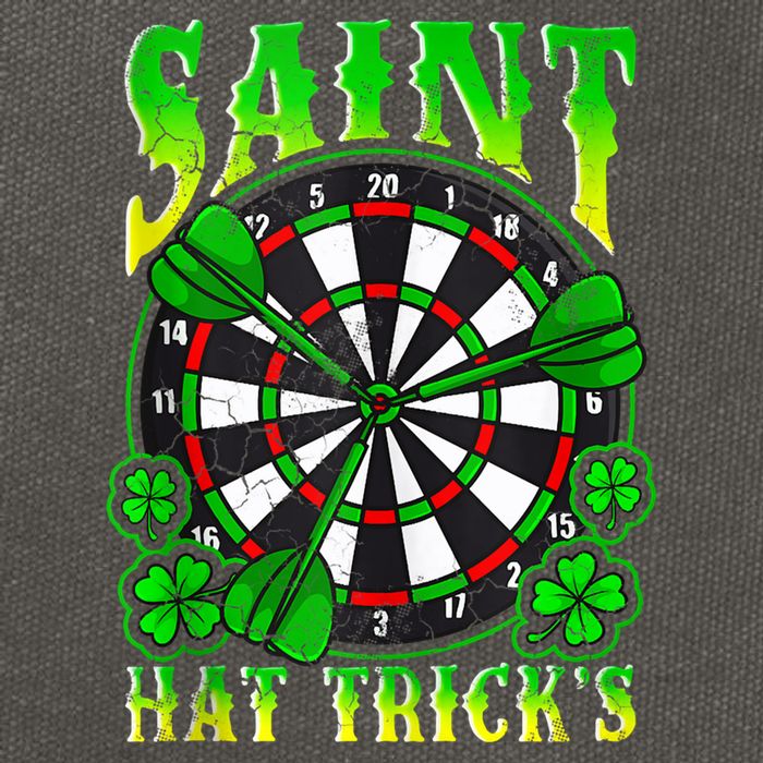 Darts St PatrickS Day St Hat Tricks Dart Board Cotton Canvas Backpack