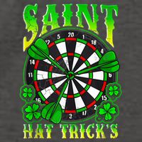 Darts St PatrickS Day St Hat Tricks Dart Board Vector Backpack