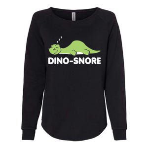 Dino Snore Pajamas Dinosaur Womens California Wash Sweatshirt