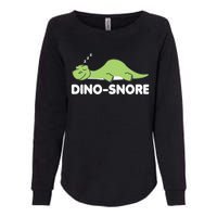 Dino Snore Pajamas Dinosaur Womens California Wash Sweatshirt