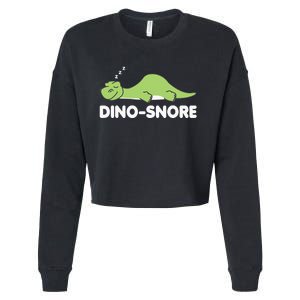 Dino Snore Pajamas Dinosaur Cropped Pullover Crew