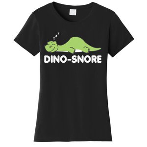 Dino Snore Pajamas Dinosaur Women's T-Shirt