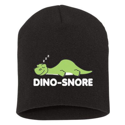 Dino Snore Pajamas Dinosaur Short Acrylic Beanie