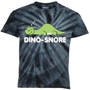 Dino Snore Pajamas Dinosaur Kids Tie-Dye T-Shirt