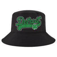 Detroit St. Patrick's Day Shamrock Saint Paddy's Irish Cool Comfort Performance Bucket Hat
