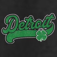 Detroit St. Patrick's Day Shamrock Saint Paddy's Irish Golf Towel