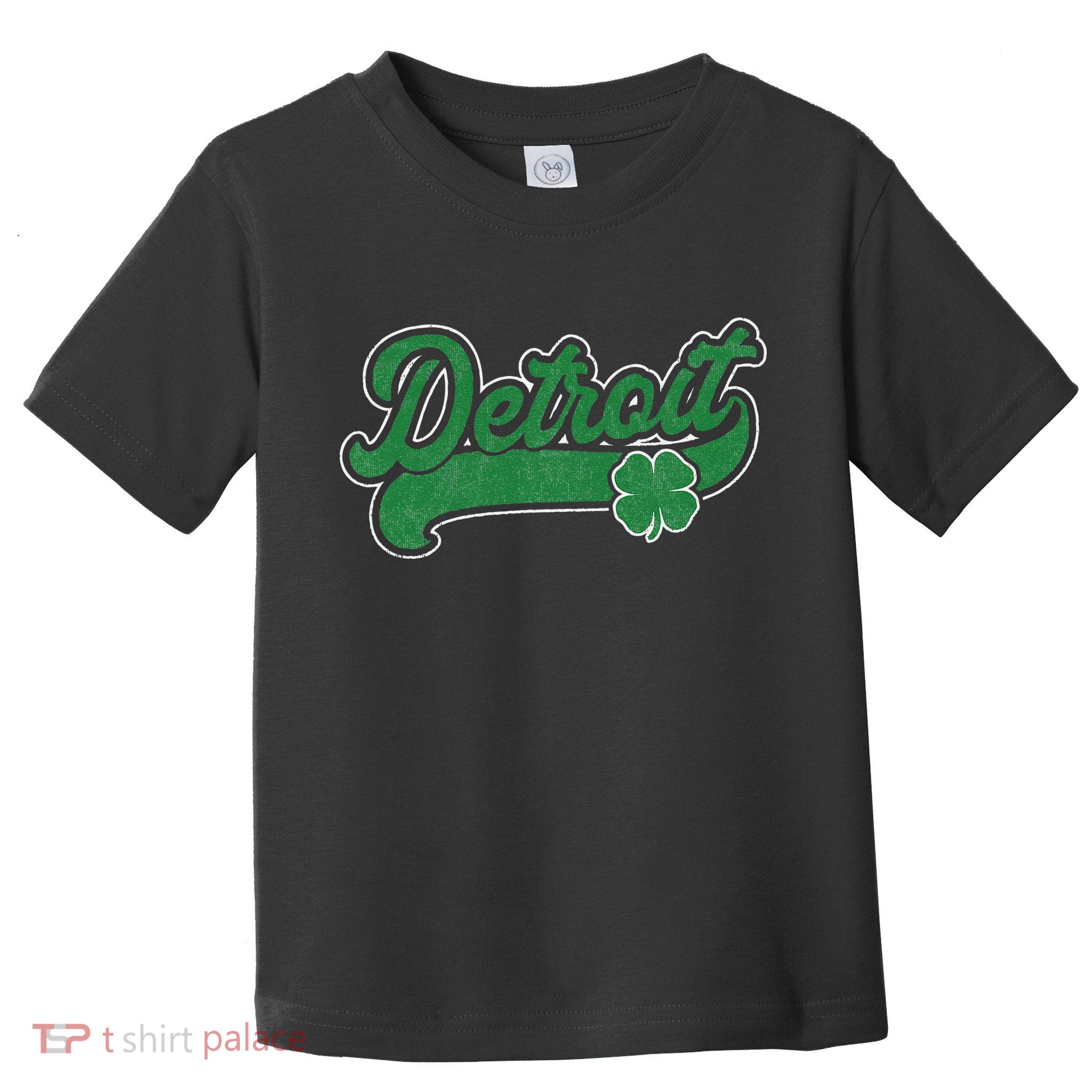 Detroit St. Patrick's Day Shamrock Saint Paddy's Irish Toddler T-Shirt