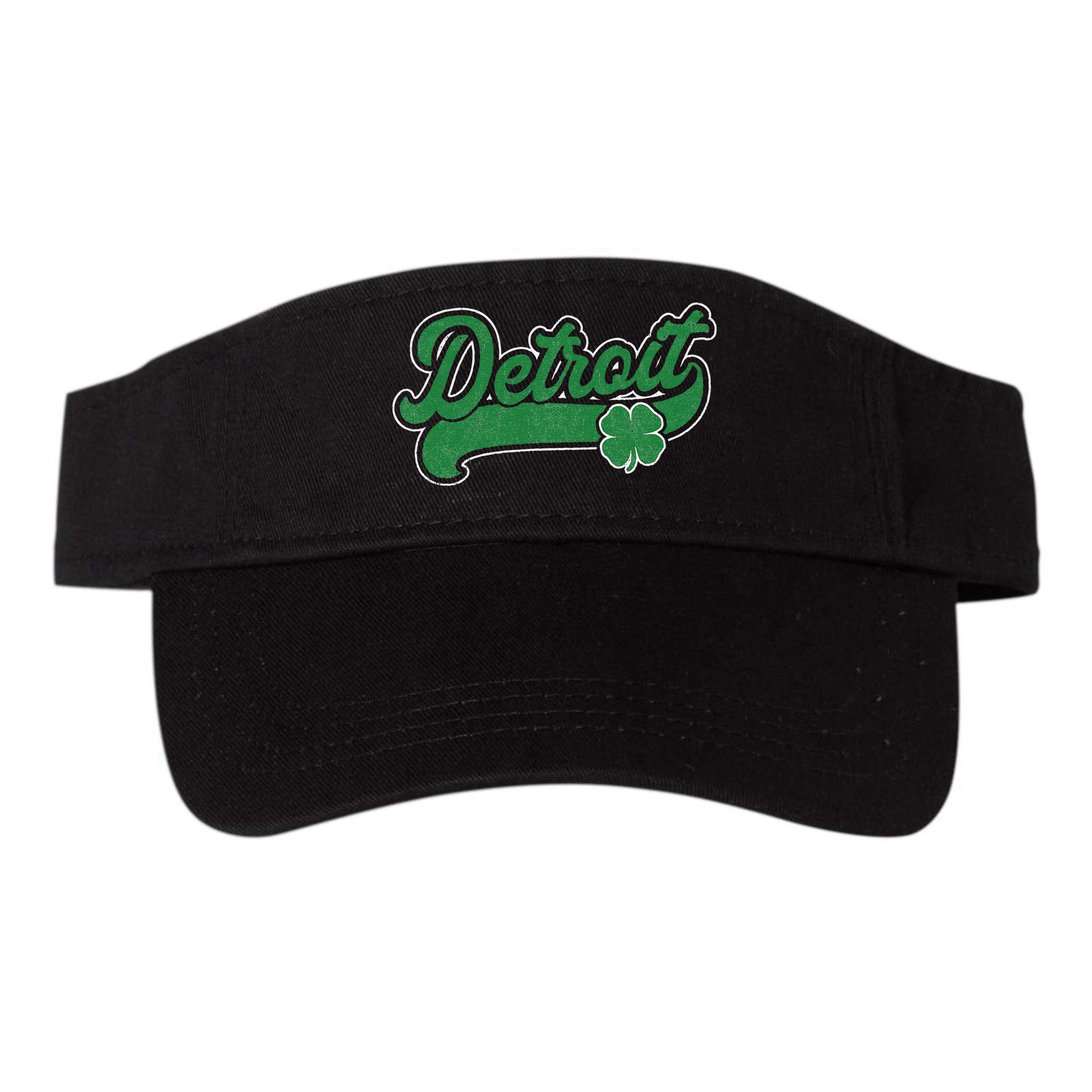 Detroit St. Patrick's Day Shamrock Saint Paddy's Irish Visor