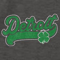 Detroit St. Patrick's Day Shamrock Saint Paddy's Irish Vector Backpack