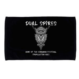 Dual Spires Psych Microfiber Hand Towel