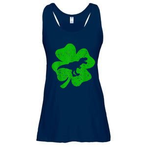 Dino St Patricks Day Shirt K.i.d.s T Rex Shamrock Dinosaur Boys Ladies Essential Flowy Tank