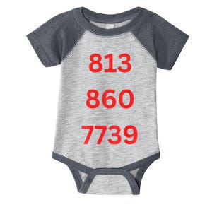 Double Sized Patriot Cleanup Infant Baby Jersey Bodysuit