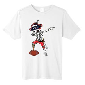 Dabbing Skeleton Pirate Football Ball Halloween Costume Tall Fusion ChromaSoft Performance T-Shirt