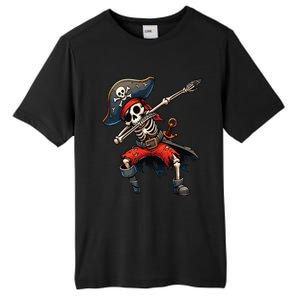 Dabbing Skeleton Pirate Tall Fusion ChromaSoft Performance T-Shirt