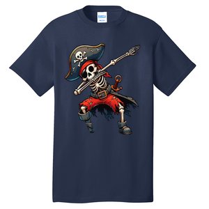 Dabbing Skeleton Pirate Tall T-Shirt