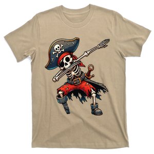 Dabbing Skeleton Pirate T-Shirt