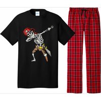 Dabbing Skeleton Pirate Halloween Kids Jolly Roger Pirate Pajama Set