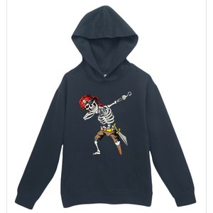 Dabbing Skeleton Pirate Halloween Kids Jolly Roger Pirate Urban Pullover Hoodie