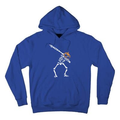 Dab Skeleton Pumpkin Head Jack O Lantern Halloween Humor Gift Tall Hoodie