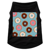 Donut Sweet Pastries Pattern Doggie Tank