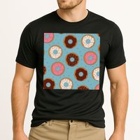 Donut Sweet Pastries Pattern Performance Shirt