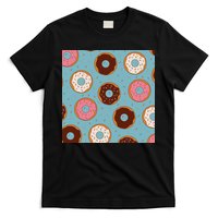 Donut Sweet Pastries Pattern T-Shirt