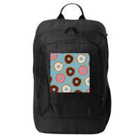Donut Sweet Pastries Pattern City Backpack