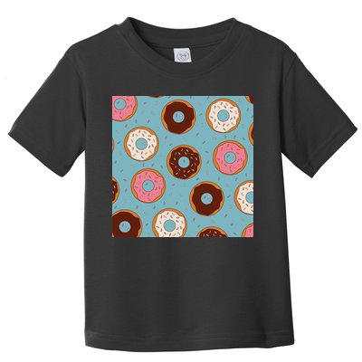 Donut Sweet Pastries Pattern Toddler T-Shirt