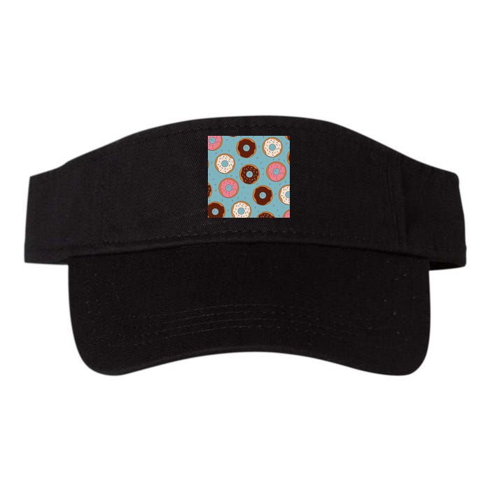 Donut Sweet Pastries Pattern Visor