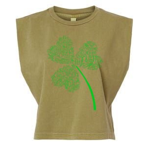 Dentist St Patrick Clover Cute Gift Funny Dentist St Patricks Gift Garment-Dyed Women's Muscle Tee