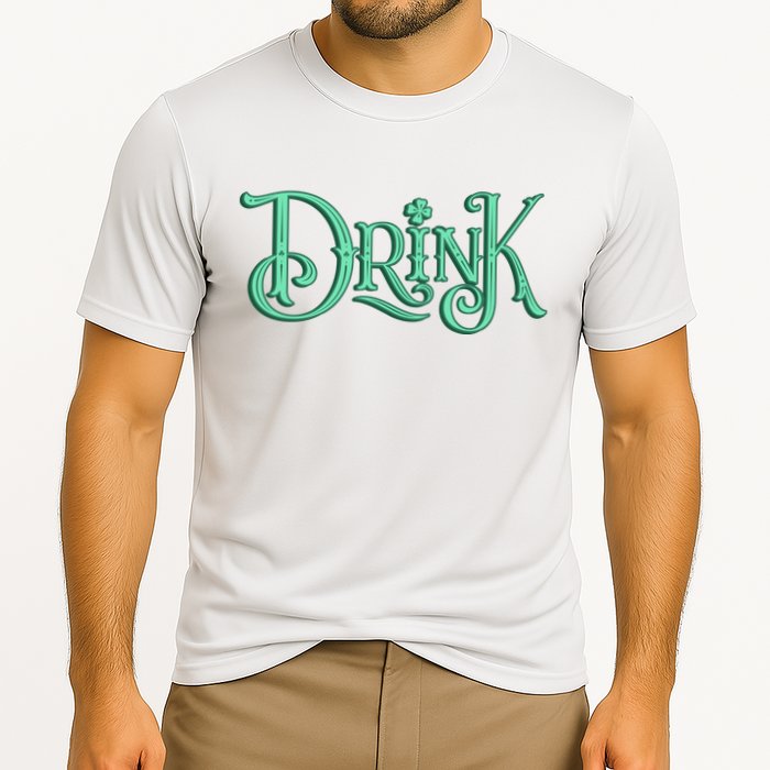 Drink St Patrick's Day Festive Party Performance Shirt