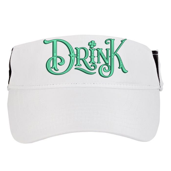 Drink St Patrick's Day Festive Party Adult Drive Performance Visor