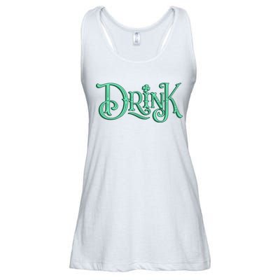 Drink St Patrick's Day Festive Party Ladies Essential Flowy Tank