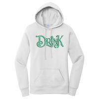 Drink St Patrick's Day Festive Party Women's Pullover Hoodie