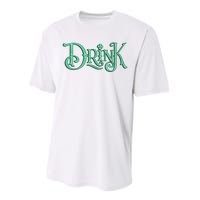 Drink St Patrick's Day Festive Party Performance Sprint T-Shirt