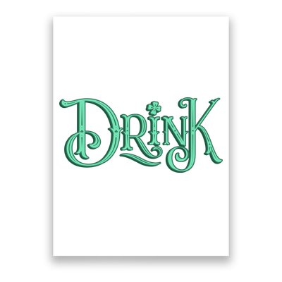 Drink St Patrick's Day Festive Party Poster