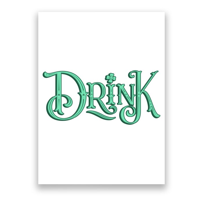 Drink St Patrick's Day Festive Party Poster
