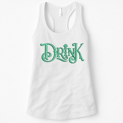 Drink St Patrick's Day Festive Party Womens Tank Top